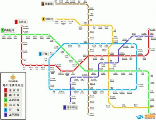 郑州地铁最新版路线图详解