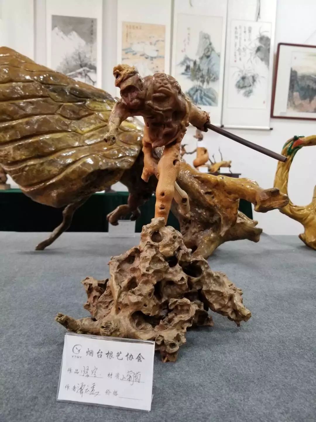 自然与艺术交融之美，最新根艺作品展亮相