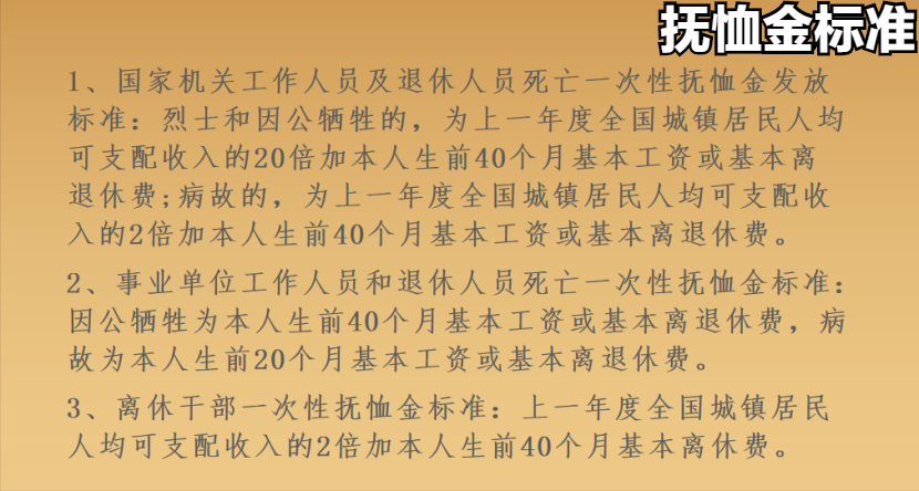 最新丧葬费抚恤金规定及其社会影响分析