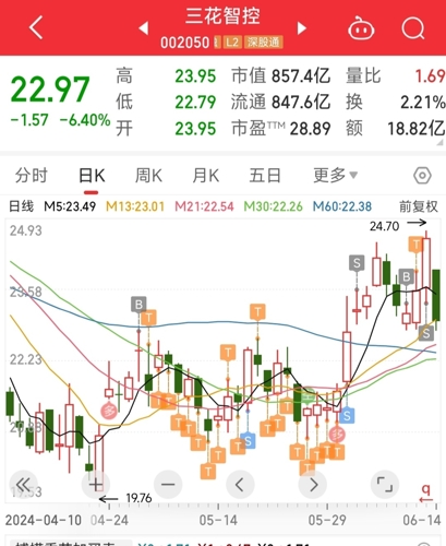 三花股份股票最新行情解析