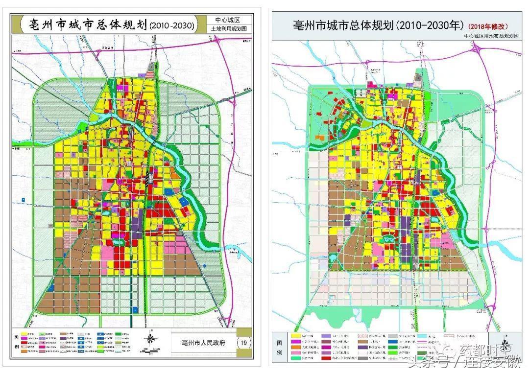 亳州市城区最新规划图，塑造未来城市新蓝图