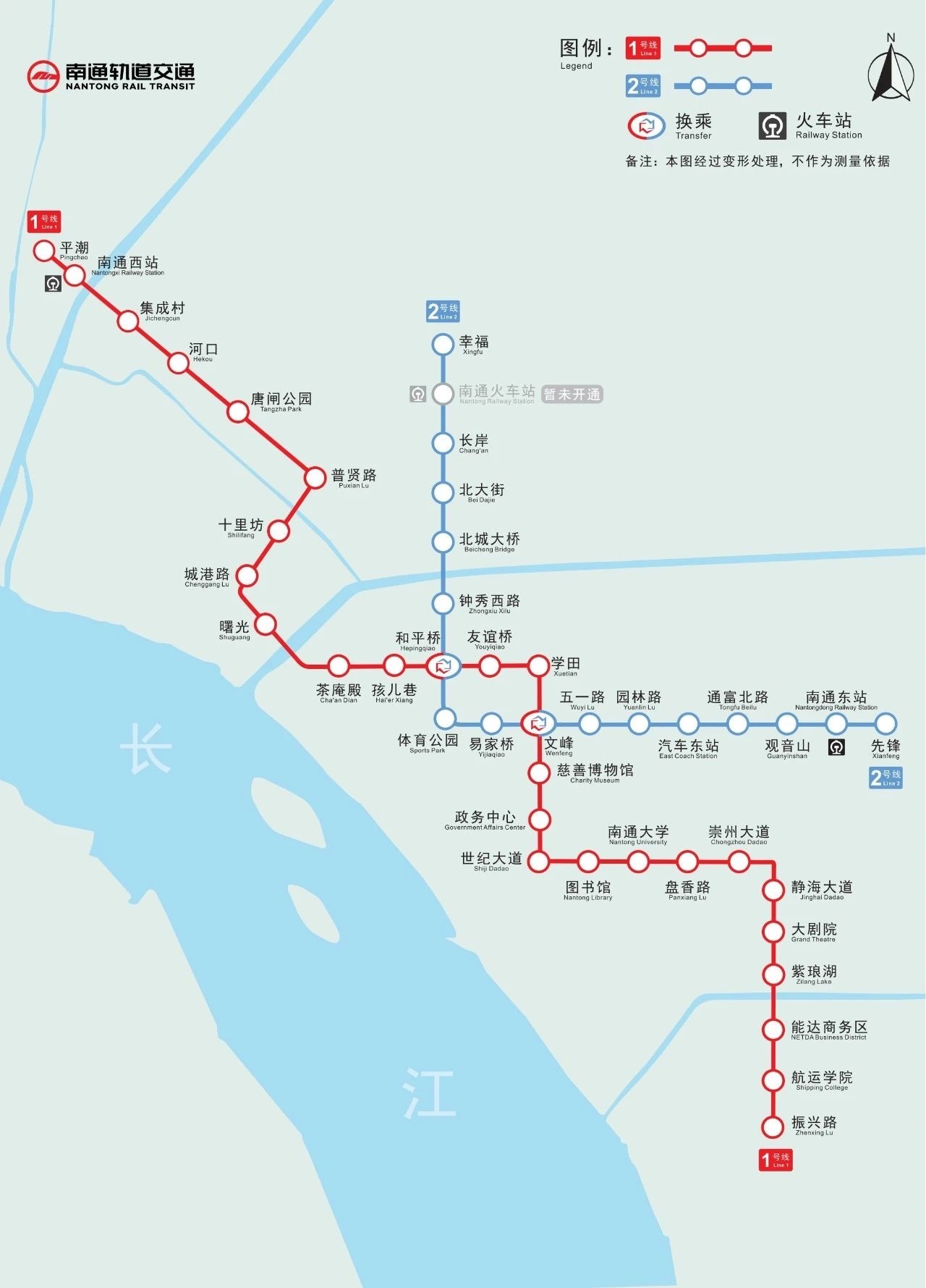 南通地铁2号线规划图揭秘，塑造未来城市新面貌