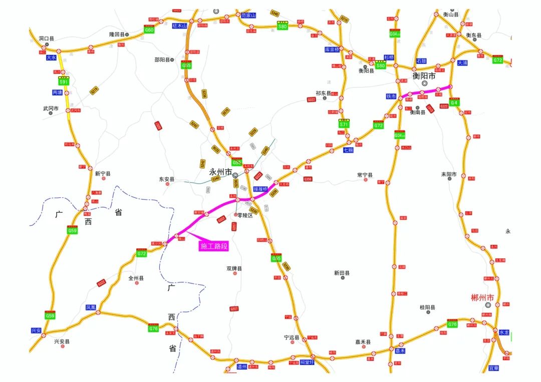 二广高速公路地图解析及应用指南