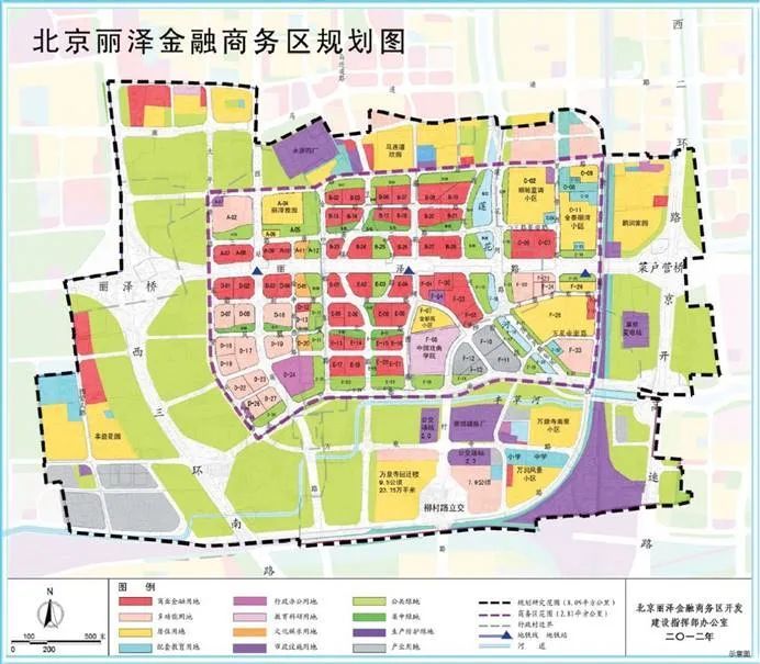 丽泽商务区最新规划图，未来城市新引擎蓝图揭秘